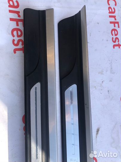 Накладки порогов BMW e46 купе кабриолет порожки