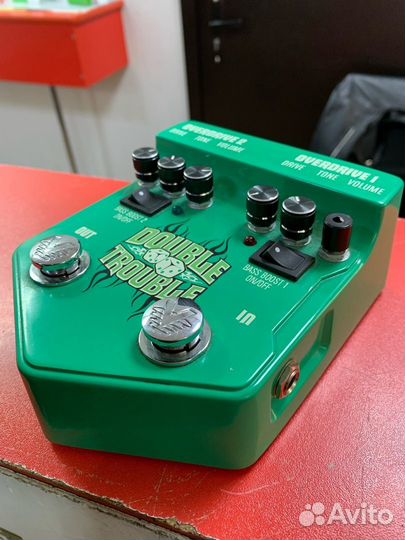 Гитарная педаль OverDrive Double Trouble V2
