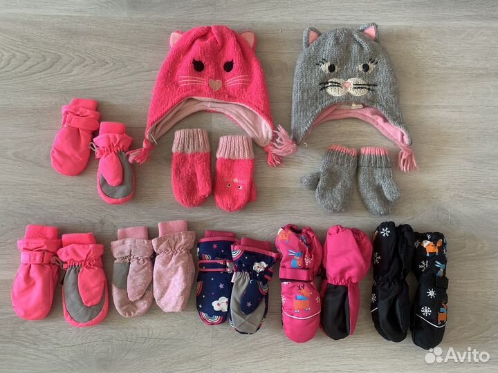 Комплект шапка, шарф