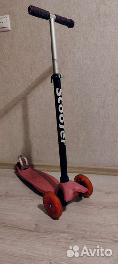 Самокат детский трёхколёсный Scooter