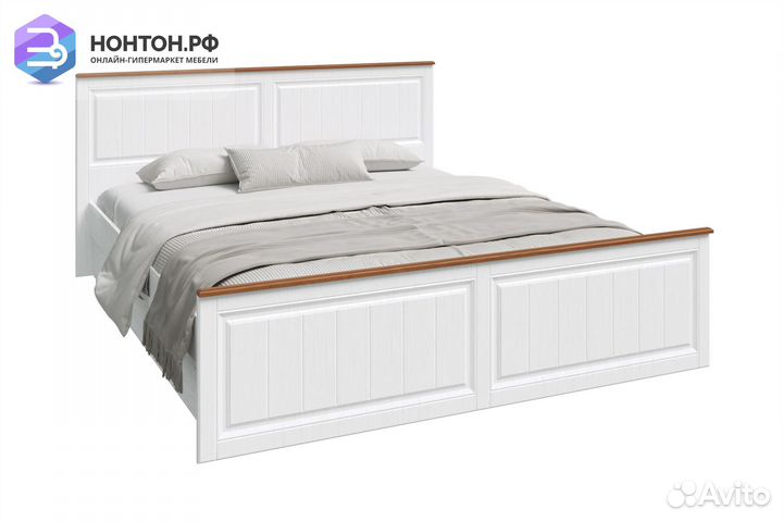 Кровать Валенсия 1.6 м белая