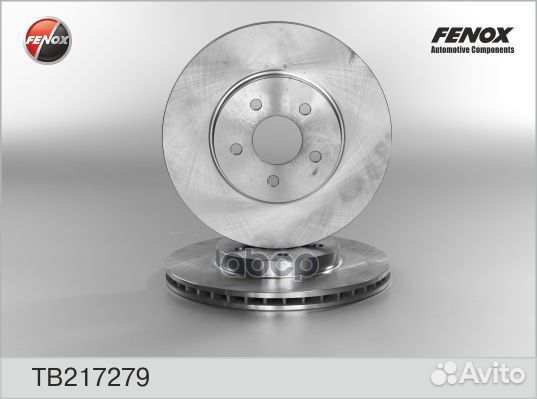 Диск тормозной передний TB217279 fenox