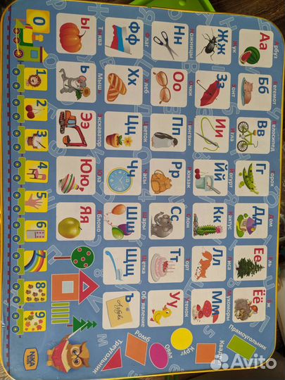 Детский стол и стул, мольберт