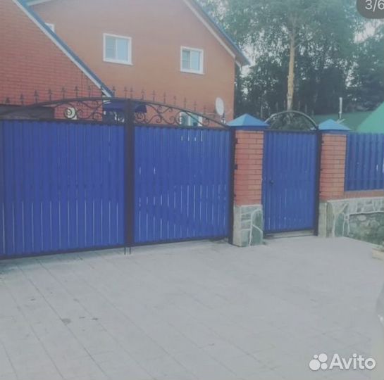 Ворота на дачу 400*200