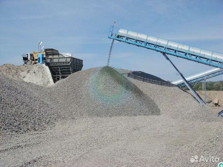 Гравий.Щебень
