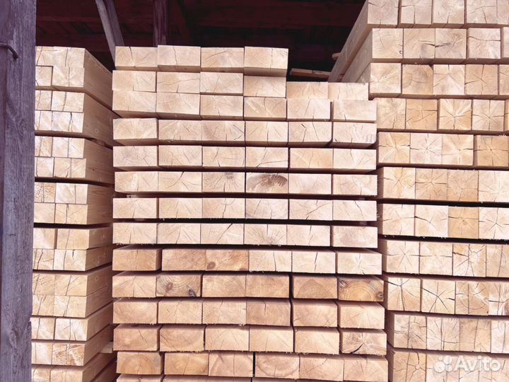 Доска обрезная 25х150х6000мм 1 сорт ГОСТ