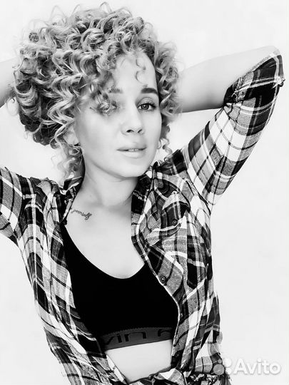 Укладка Афрокудри