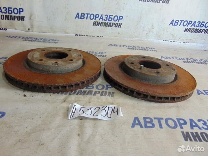 Диск тормозной передний для Mitsubishi Lancer IX