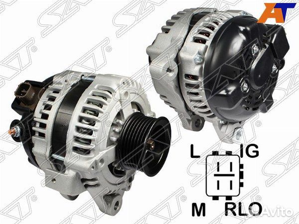 Генератор toyota avensis verso