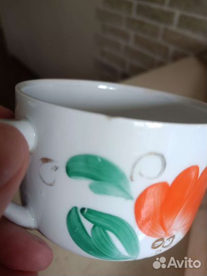 Чайные пары и блюдца