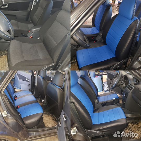 Авточехлы с установкой Лада Приора