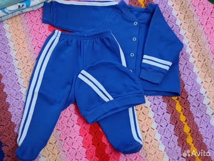 Детские вещи пакетом на мальчика 62 рр. 21 шт