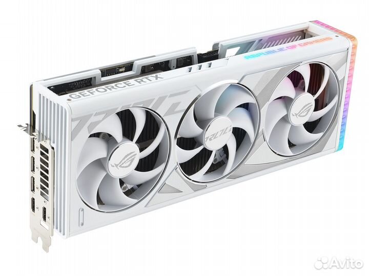 Видеокарта Asus RTX 4080 Super Rog Strix OC White