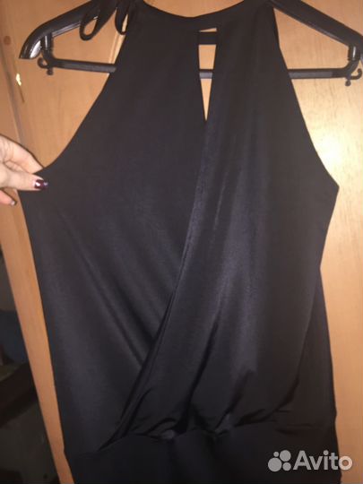 Платье чёрное