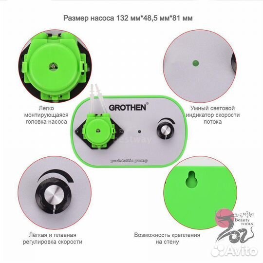 Перистальтический насос. Новый. Гарантия