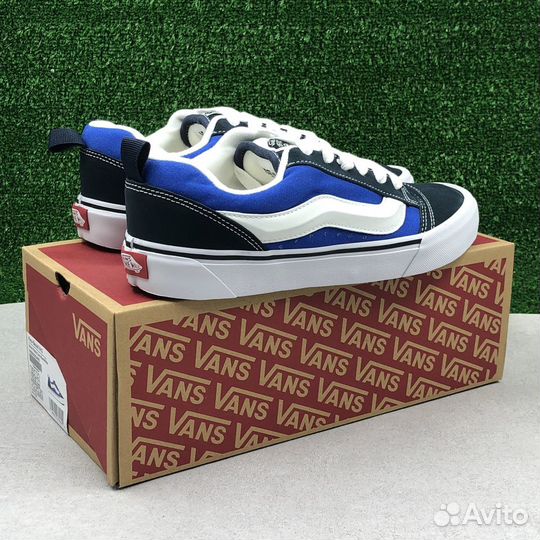 Vans Knu-Skool Navy Blue / Кроссовки мужские