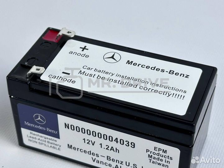 Аккумулятор Mercedes-Benz 12V N000000004039