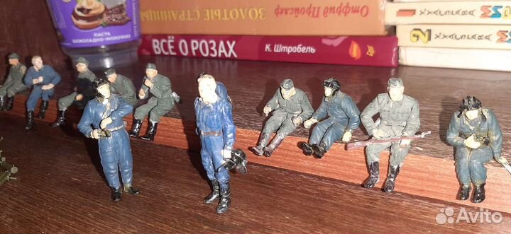 Солдатики звеза немецкие танкисты