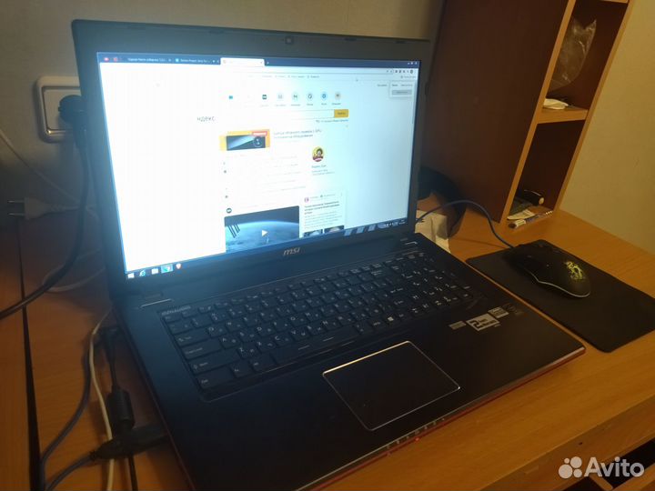 Игровой ноутбук MSI