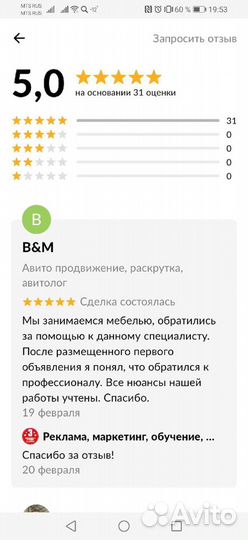 Авитолог услуги по рекламе