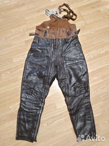 Штаны лётные кожаные ввс СССР 52/3, 54/5 1978г