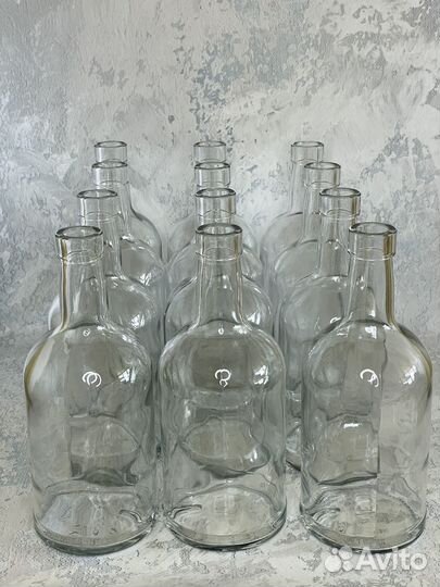 Бутылка стеклянная Домашняя 0,5 литра