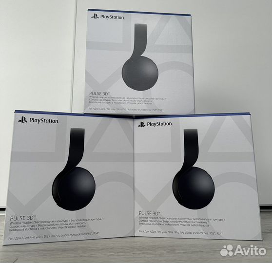 Новые Sony Pulse 3D