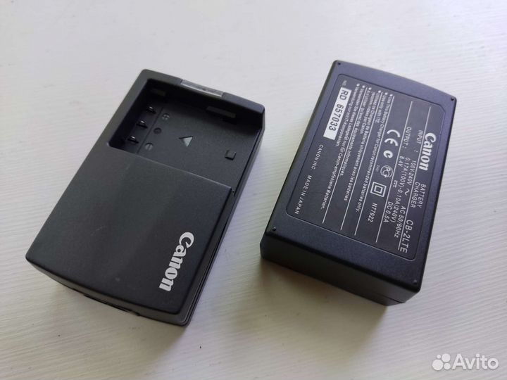 Зарядка Canon CB-2LTE для аккумулятора NB-2LH