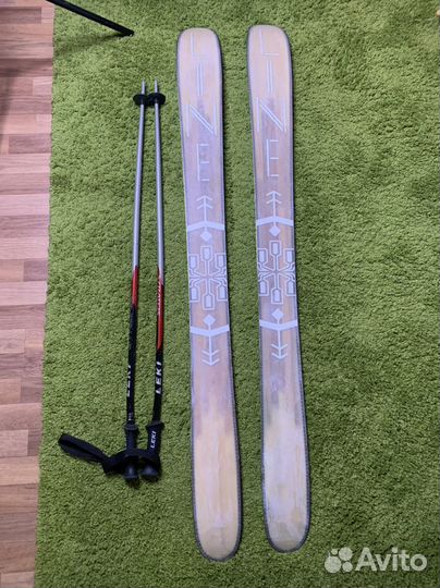 Горные лыжи для фрирайда