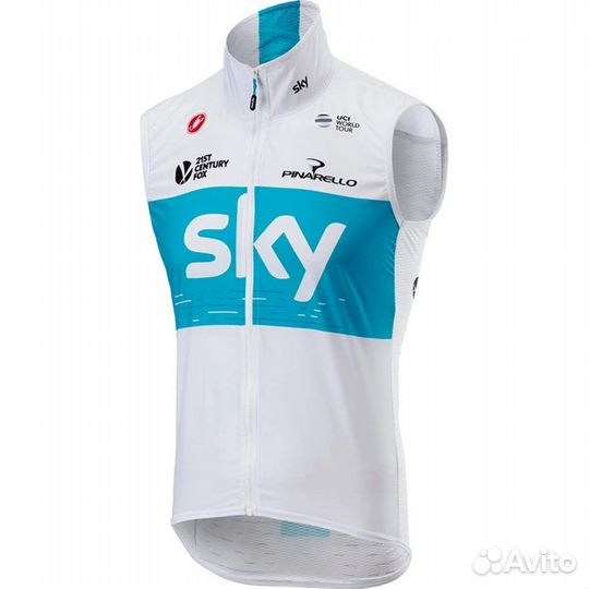 Вело жилетка Team Sky Pro Light Wind Vest