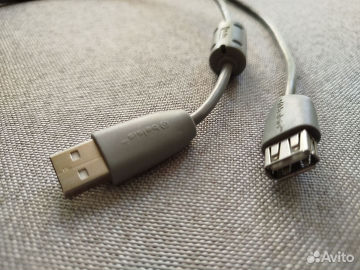 Кабель удлинитель usb belsis 28awg/2c