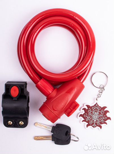 Замок для велосипеда, самоката, коляски, мотоцикла