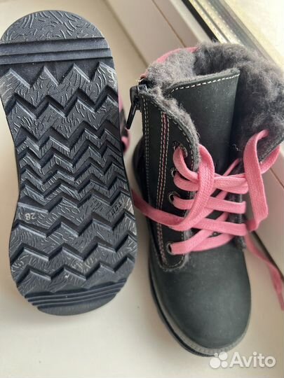 Ботинки Котофей 28 для девочки