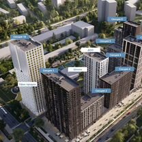 Квартира-студия, 21,2 м², 8/15 эт.