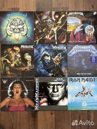Виниловые пластинки оригиналы Метал, Рок
