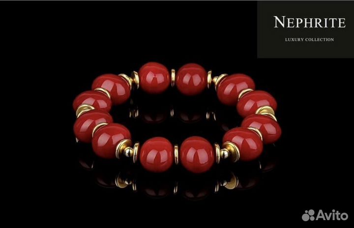 Браслет nephrite lс новый оригинал стиль