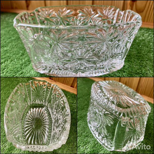 Хрусталь СССР Конфетница Салатник Много