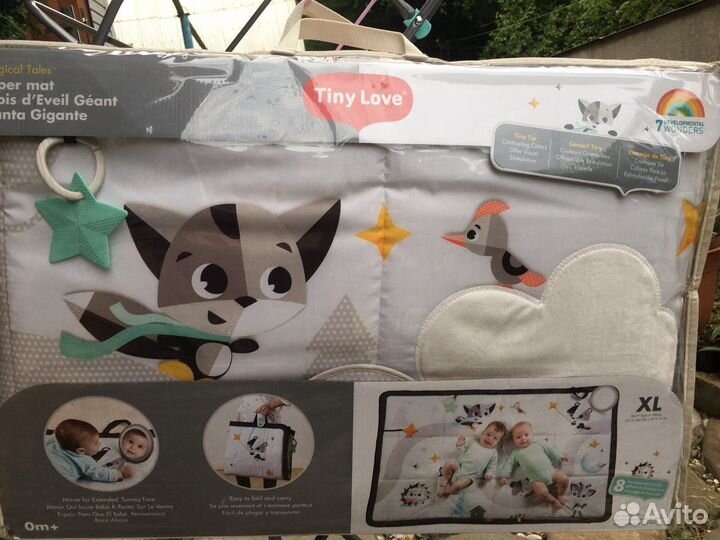 Новый. Большой развивающий коврик Tiny Love