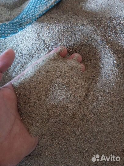 Кварцевый песок 25кг/1т