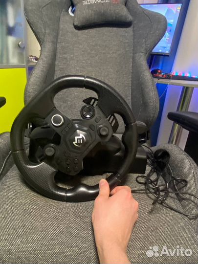 Игровой руль sven gc w900