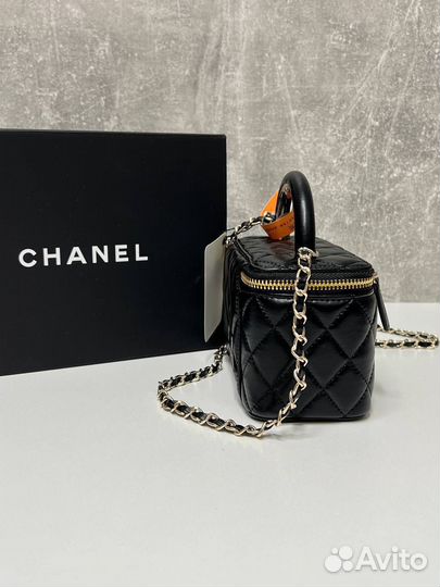 Сумка chanel натуральная кожа