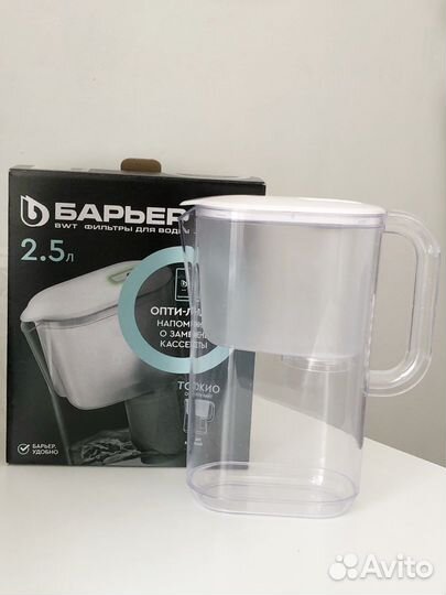Фильтр-кувшин для очистки воды Барьер Токио,2.5л