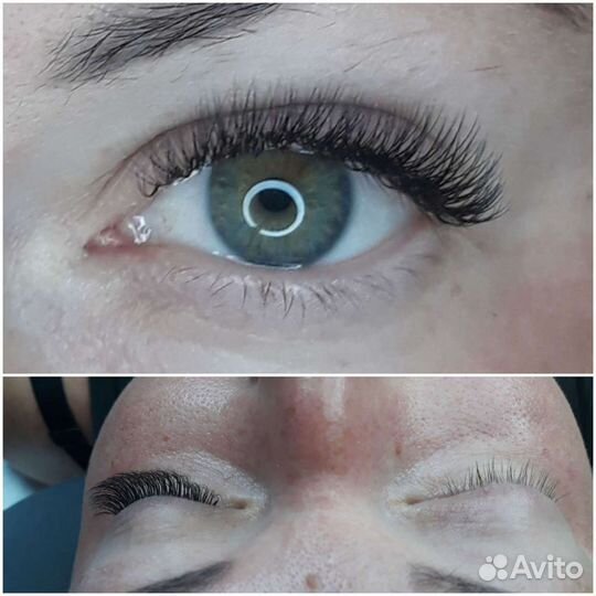 Наращивание,Молекулярное восстановление ресниц