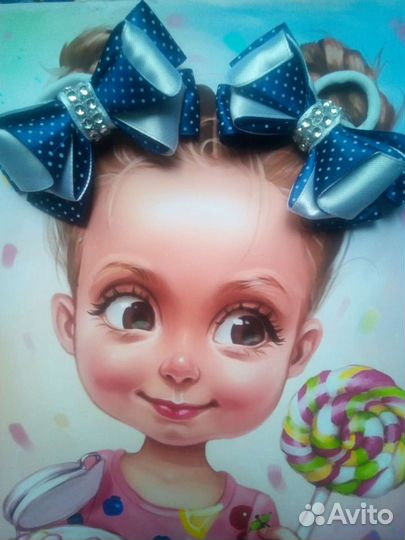 Бантики резиночки для школы