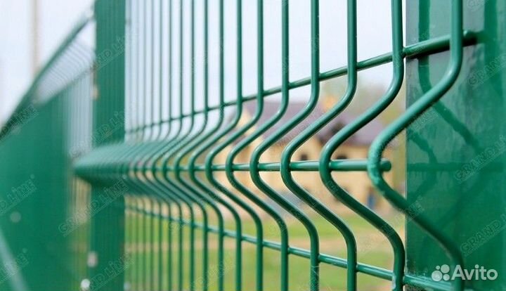 Забор сетка 3D