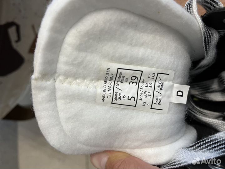 Коньки Ccm ribcore 74K JR 5D