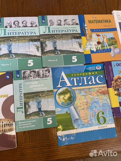 Учебнки 3-6 класс