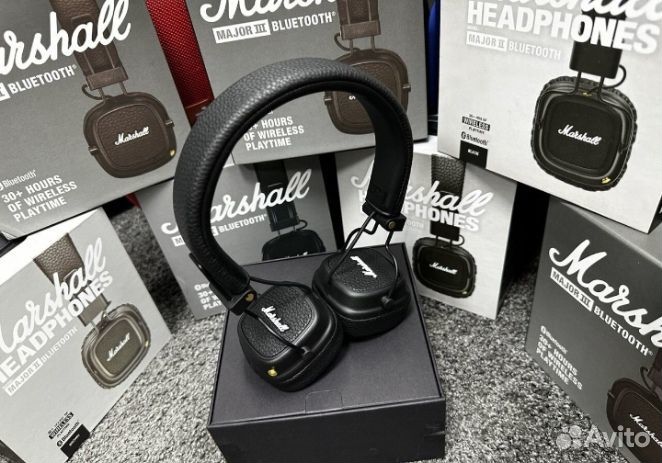 Marshall major 3 наушники premium