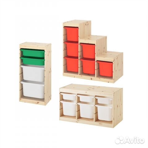 Стеллаж для игрушек Труфаст Икеа IKEA