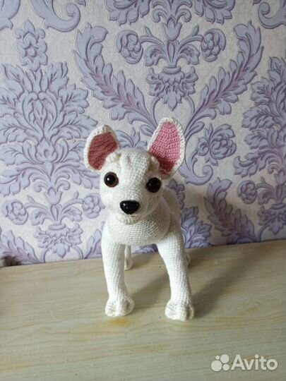 Вязаные игрушки. Собачки